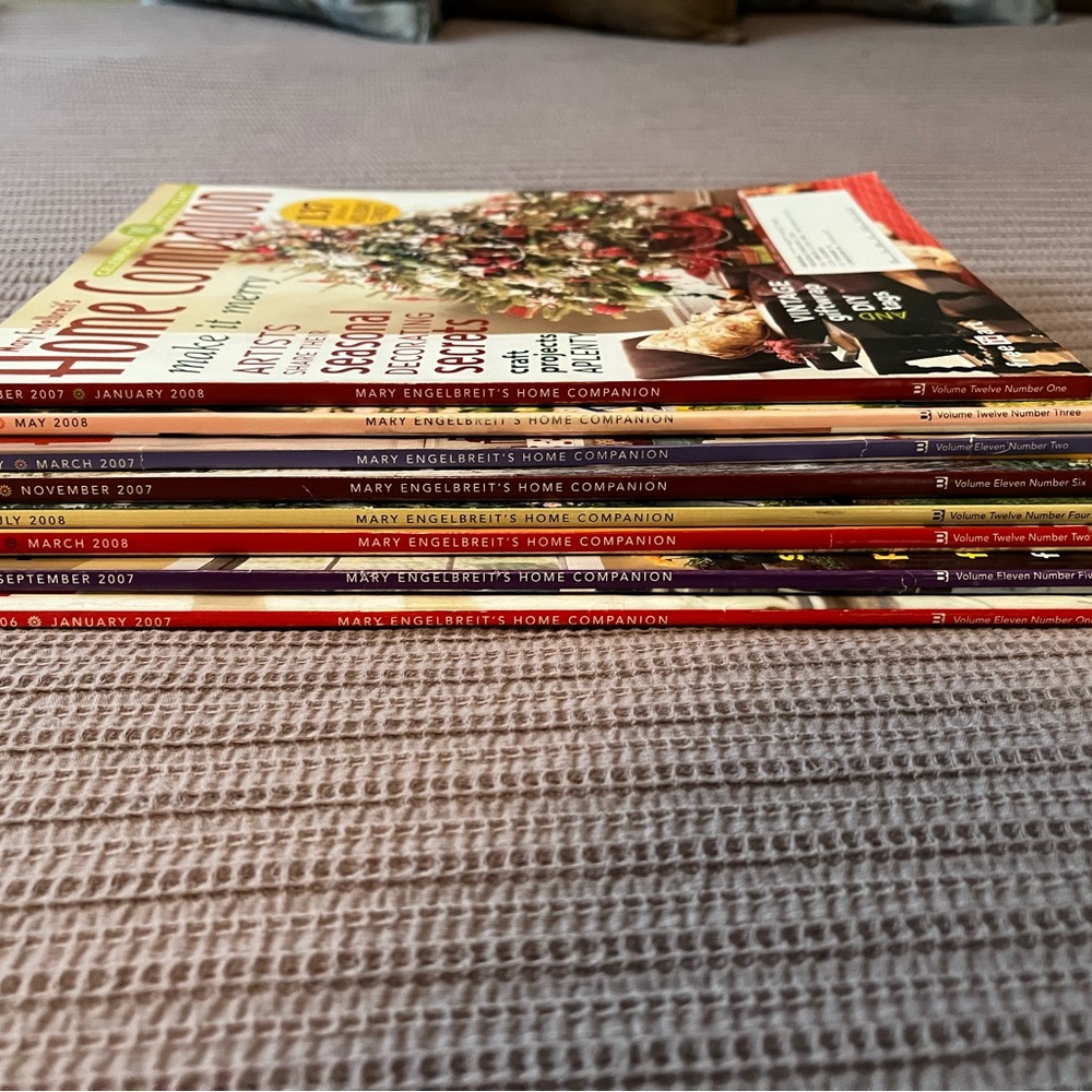 Mary Engelbreits Home Companion Magazine Collection 8 - Picture 10 of 11